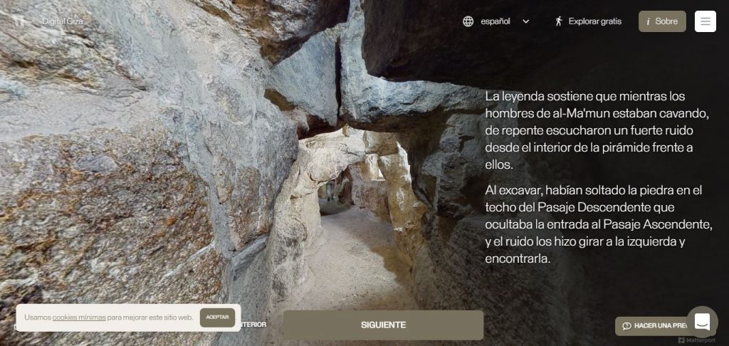 entrada piramide guiza