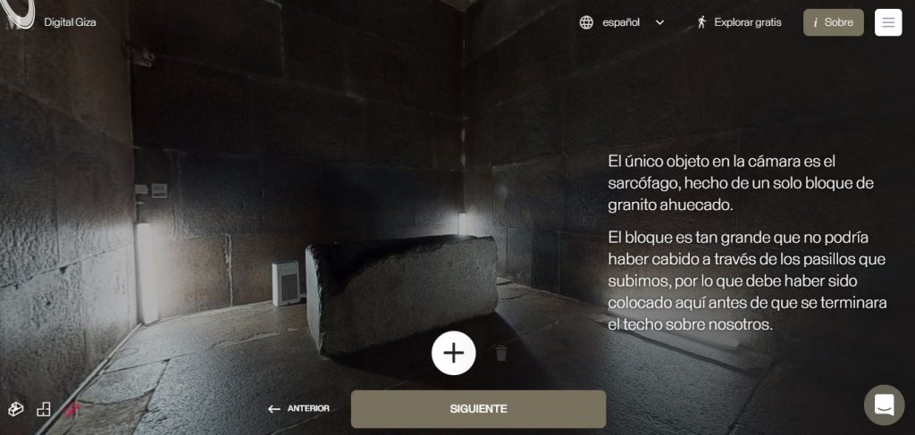 camara del rey gran piramide guiza